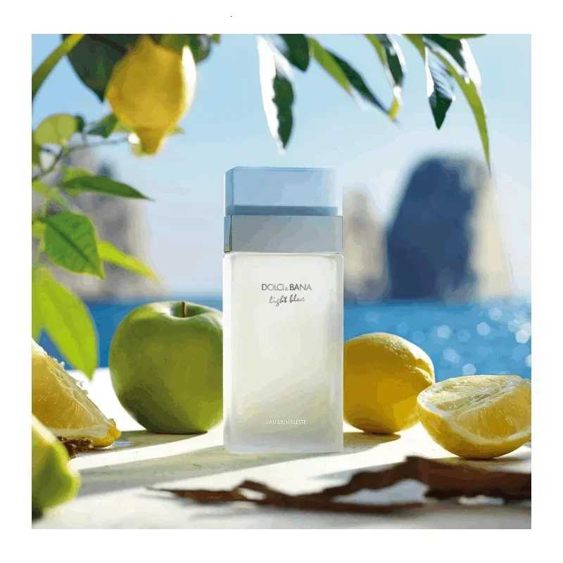 34oz / 100ml Light Blue Eau De Toilette- Unisex Fresh Floral Citrus Perfume Fragrance Light Blue Womens EDTT251113