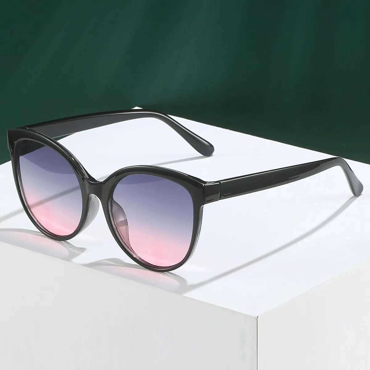 Cat Eye Sunglasses Outdoor Driving Sunshade Decoration Oversize Frame Glasses UV ProtectionC250412