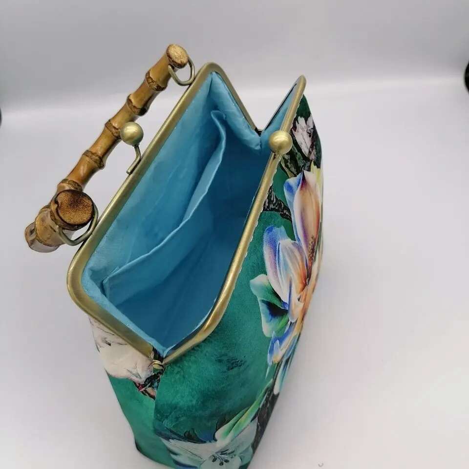 Wood Hand Lock Shell Bags Vintage Designer Women Shoulder Crossbody Bag Chain Tote Women's Handbags Purses