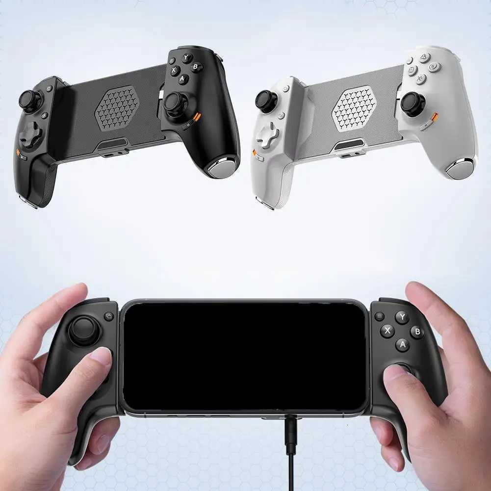 Stretchable Mobile Game Controller for iPhone Android PC Wireless Phone Controller USB-C Plug and Play Gaming Contro T1V1 H251113