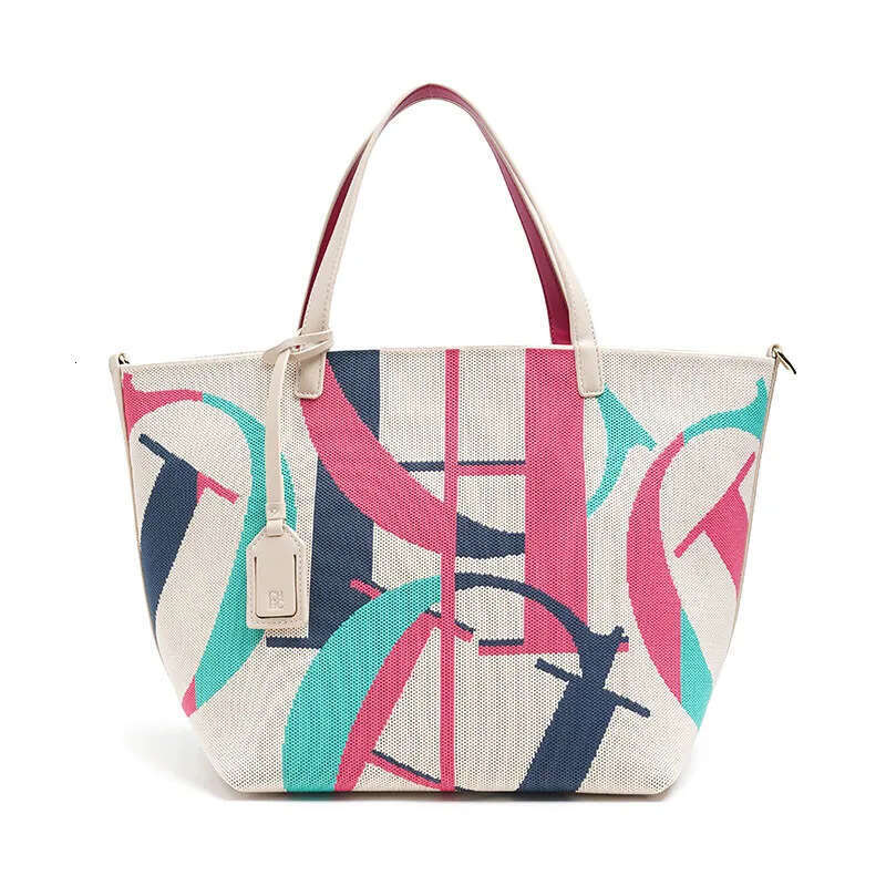 CHHC Fashion Large Capacity Bucket New Shopping Bag Beach Vacation Travel Women's Handbag