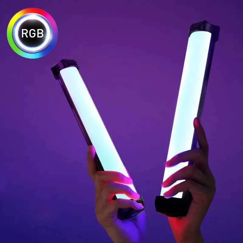 Portable RGB Magnetic Photography Lighting Handheld LED Fill Light Stick Lamp Vlog Fill Light For YouTube Video Picture Shooting W251112