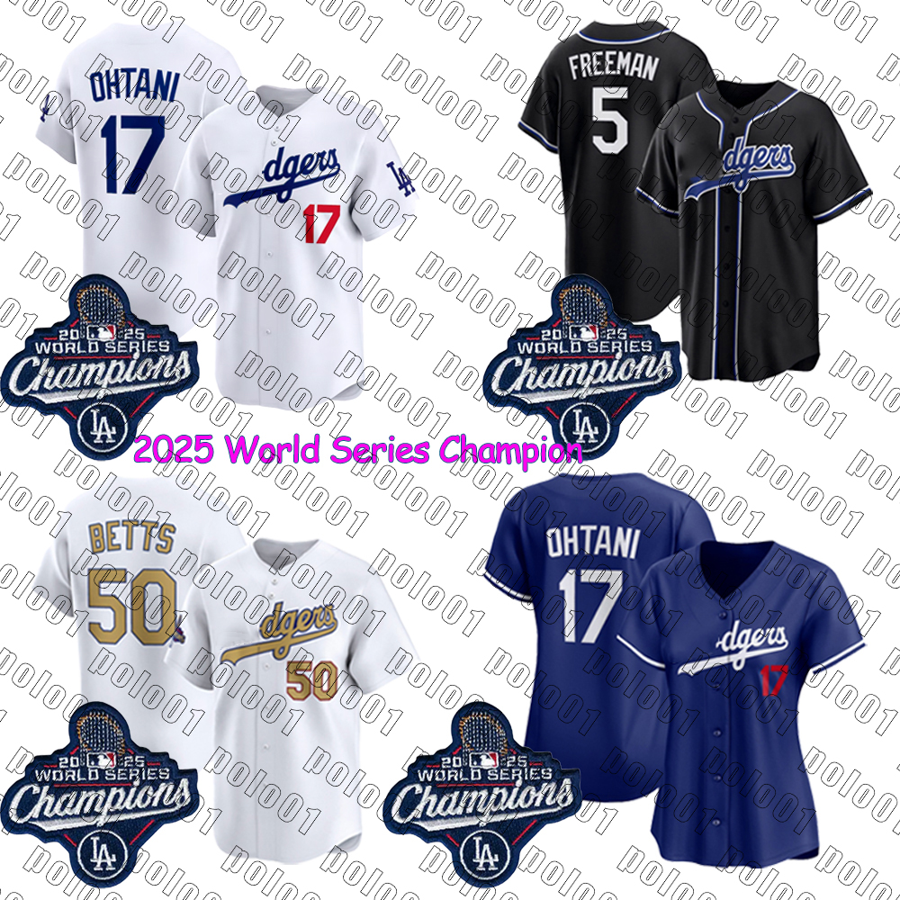 Dodgers Baseball Jersey Shohei Ohtani Yoshinobu Yamamoto dodgers 2025 World Series Champions Mookie Betts Freddie Freeman Max Muncy Smith Jersey