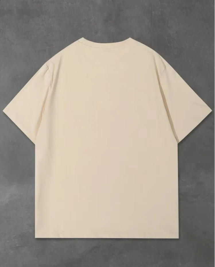 Mens EMRG Fashion High Quality Summer Leisure Slogan Pure Cotton Printed Short sleeved Tshirt Fitness Easy 250408Z