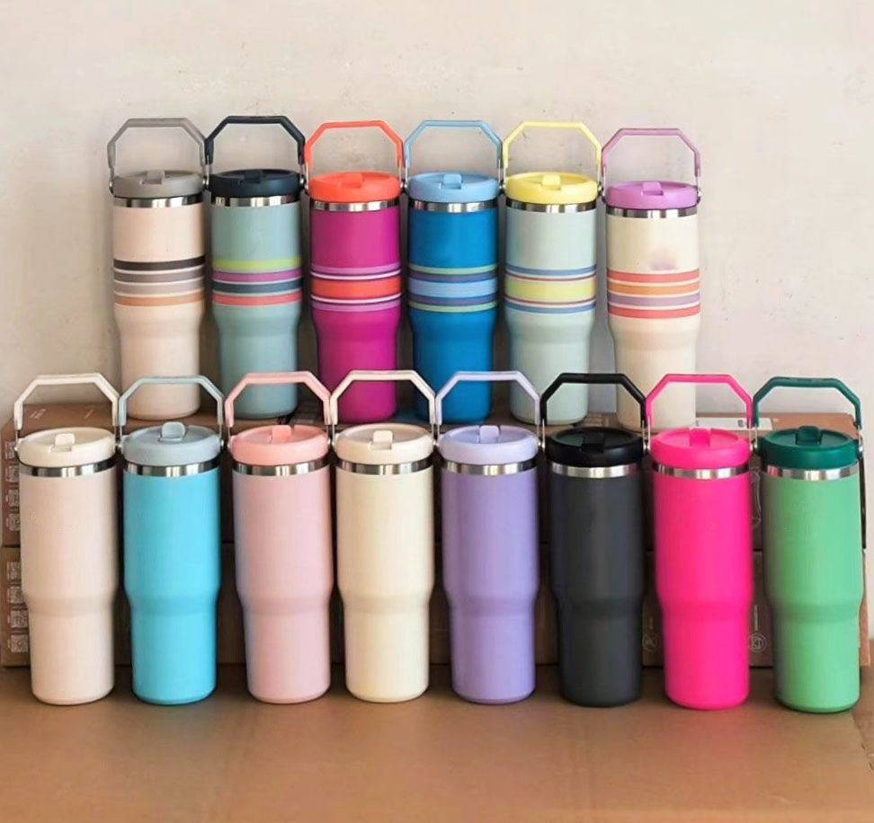 Stainless Steel Coffee Mug Water Bottle Cold and Hot Double-layer Insulated Cup Tumbler Thermos Car Travel Mug Vacuum Cup for outdoor Camping cup