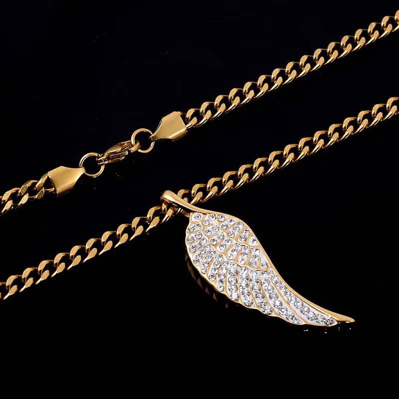 Twinkle Jewelrys Custom Hip Hop 925 Silver Yellow Gold Plated Moissanite Diamond Pendant Exquisite Leaf Shape Design Women Men