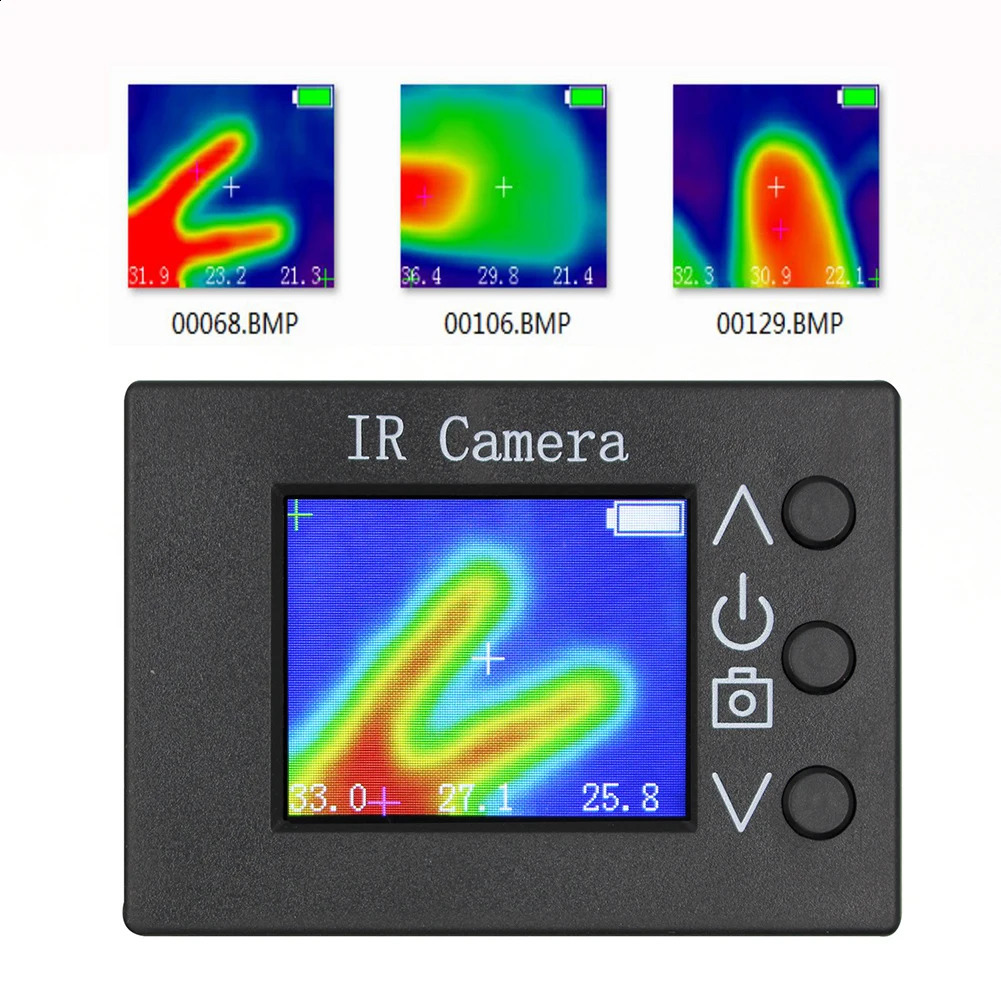 18inch 160x128 infrared resolution thermal imager with 8Hz refresh rate LCD display handheld imaging camera 250408