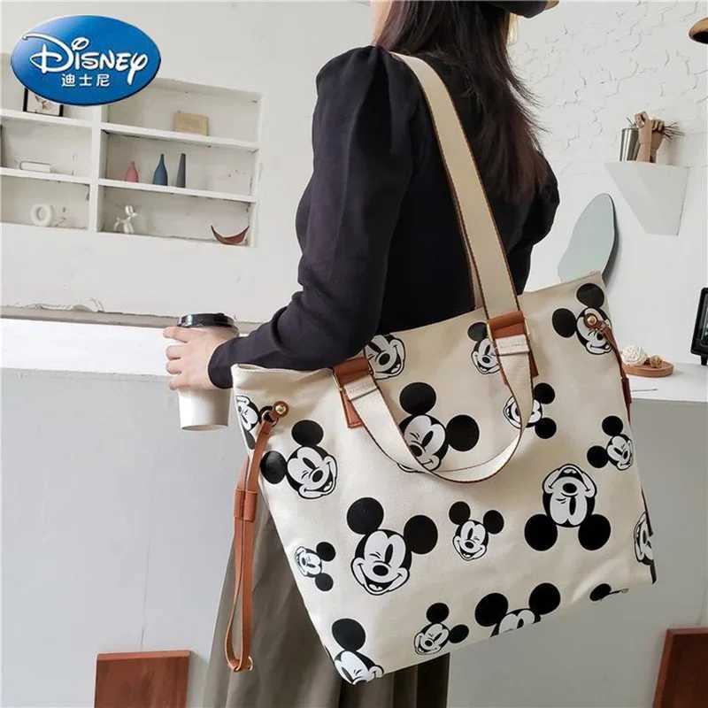 Disney joint brand Mickey Fashion Womens Shoulder Bag Large Capacity Multi Functional Storage Bag High Quality Womens HandbagXJ250412