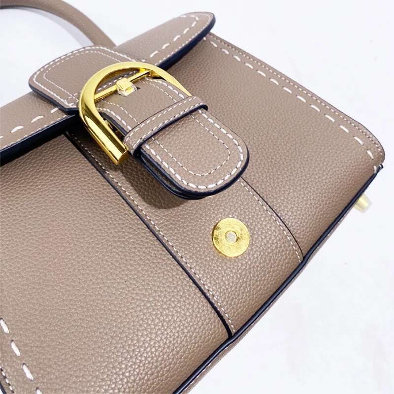 Small Square Messenger Bag For Women Designer Handbag And Purse 2024 New In Vintage Simple Commuting Shoulder Crossbody