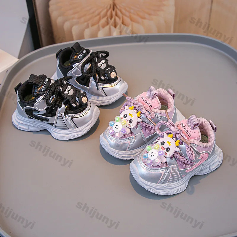 Children Sports Kids Spring Soft Bottom Breathable Sneakers Tennis Baby Casual Flats Running Shoes Footwear H260130