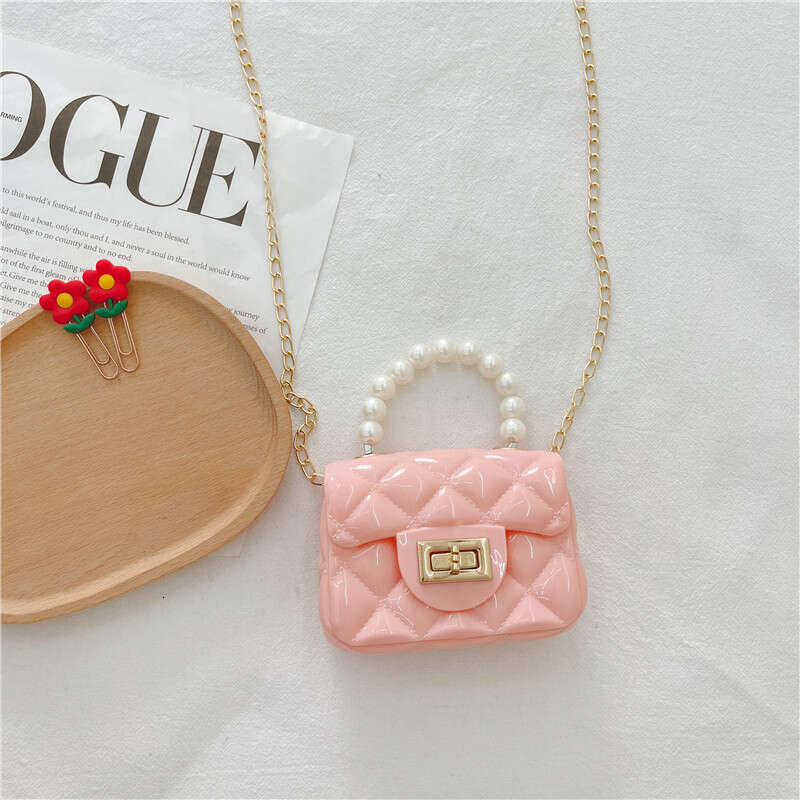 2025 New Hot Selling Jelly Handheld Mini Children's Internet Celebrity Girl Cute Small Shoulder Bag