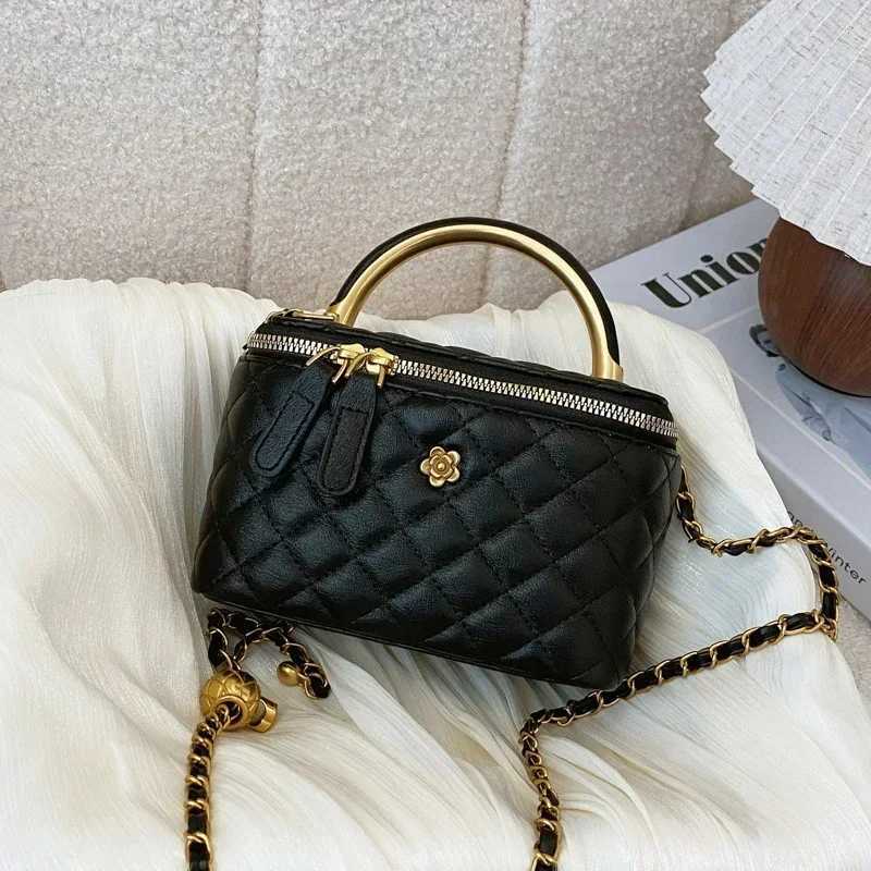 Fashion Lingge womens box bag handbag chain shoulder bags crossbody bags bolsos de mujer sac de luxe femme bags for womenW251112