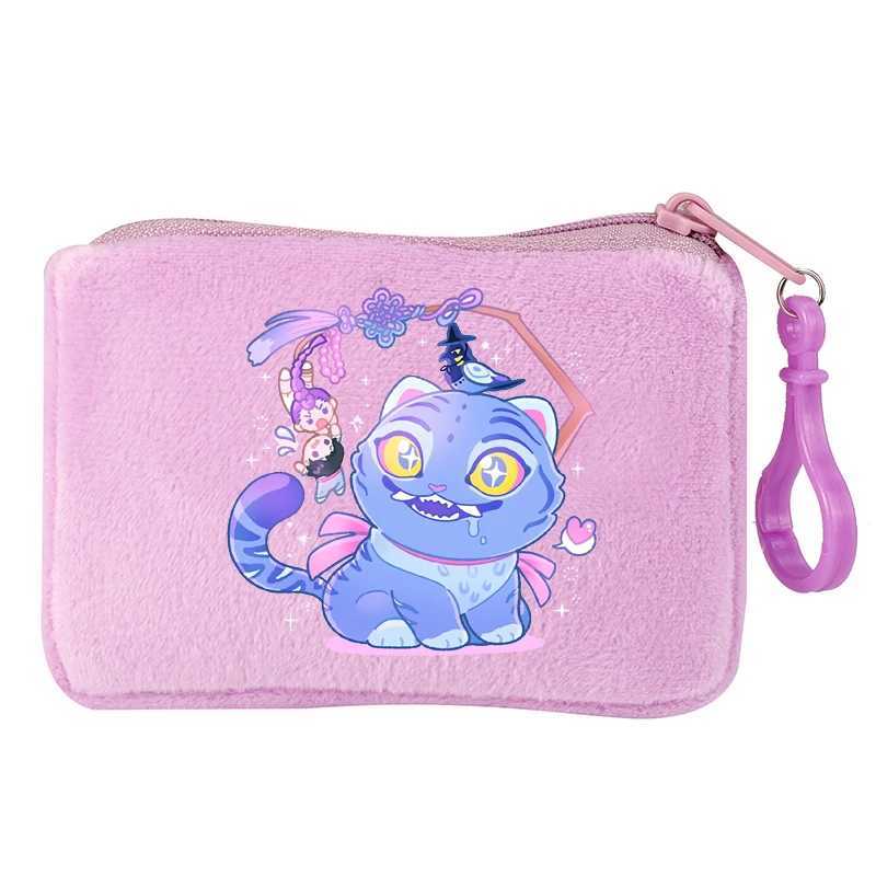 KPop Demon Hunters Party Favors Coin Purse Boy Cartoon Small Wallet Portable Cute Change Storage Bag Women Girl Birthday Gift Z251111