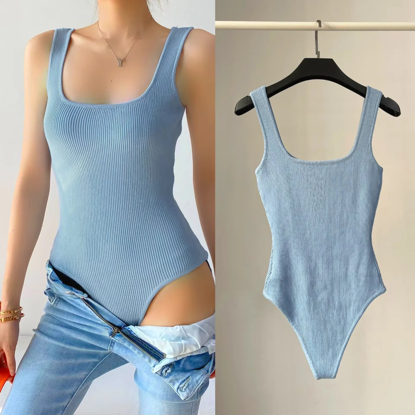 Summer jumpsuit womens casual fully matched ultrathin beach 250411