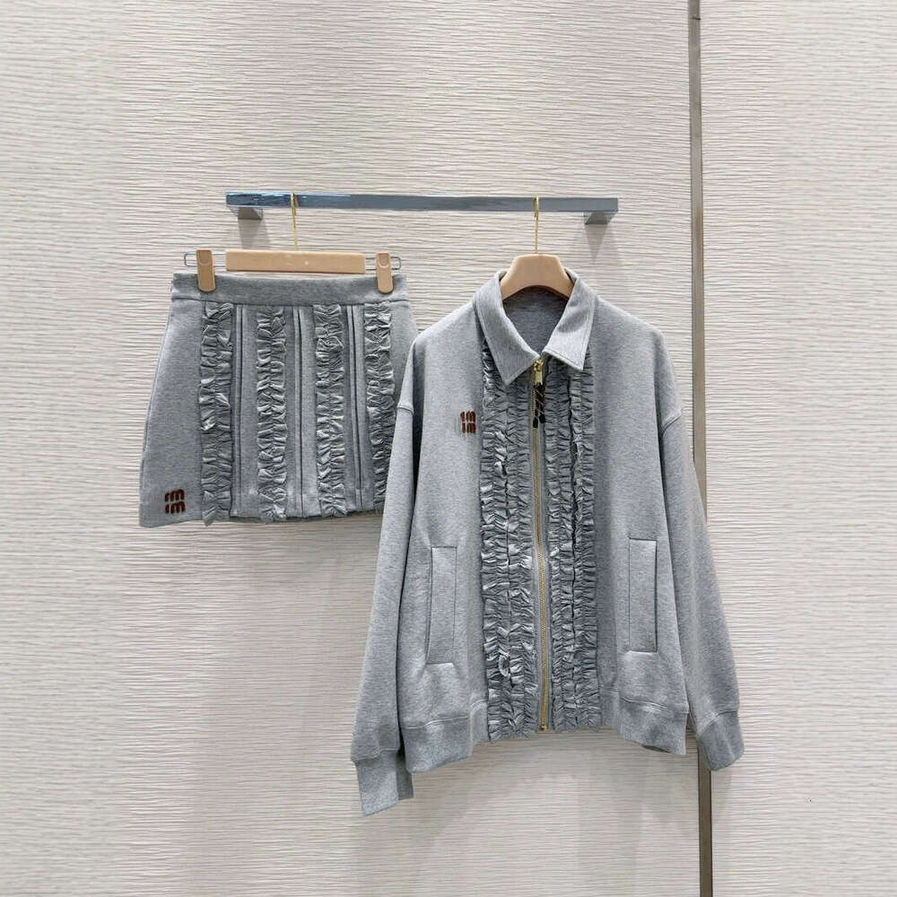 Designer clothing South Oil M Home Women's Clothing 25 Spring New Product: Collar Zipper Space Cotton Jacket, Casual Embroidery Letter Lace Half 