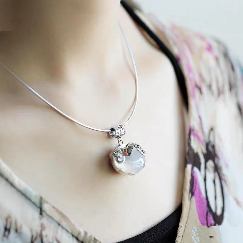 1-2 mm Thick Real Silver Classic Simple Fashion Clavicle Necklace Woman S925 Silver Soft Collar Chain Chokers Chain Jewelry 250407