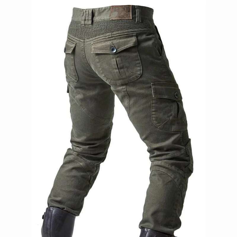 Motorcycle Riding Touring Motojeans Outdoor Protective Knee Hip Pads Pantalon Racing Pants Motorbike Stretch Trousers