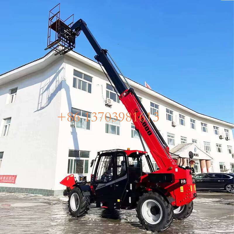 Rated Load Capacity of 3.5T 17m Telescopic Handler Forklift Telescopic Handlers with Bucket