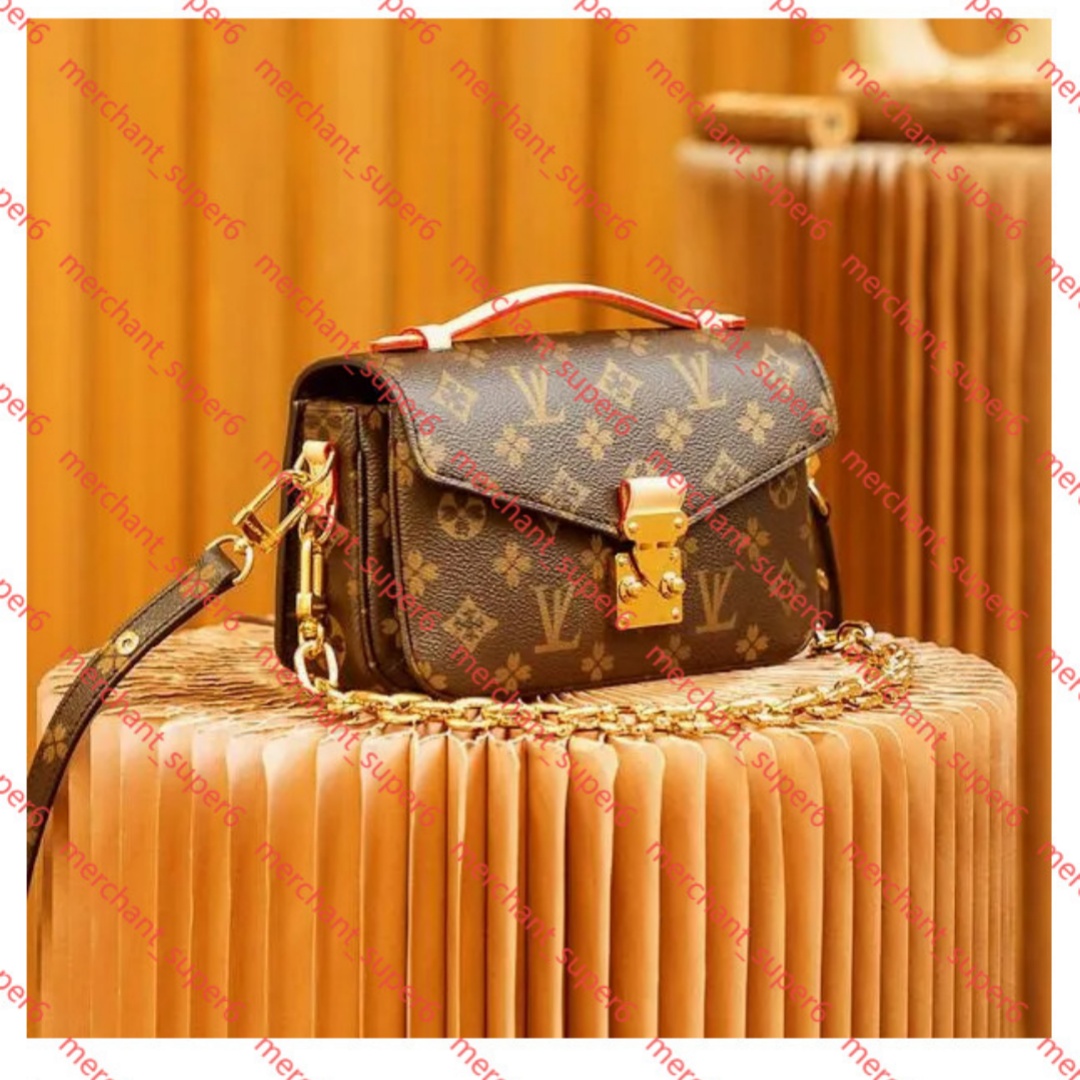 2025 top Fashion women shoulder Postman Women Satchel Shoulder Clutch Cross body genuine leather hobo Chain bag Presbyopic Drawstring Bucket diane