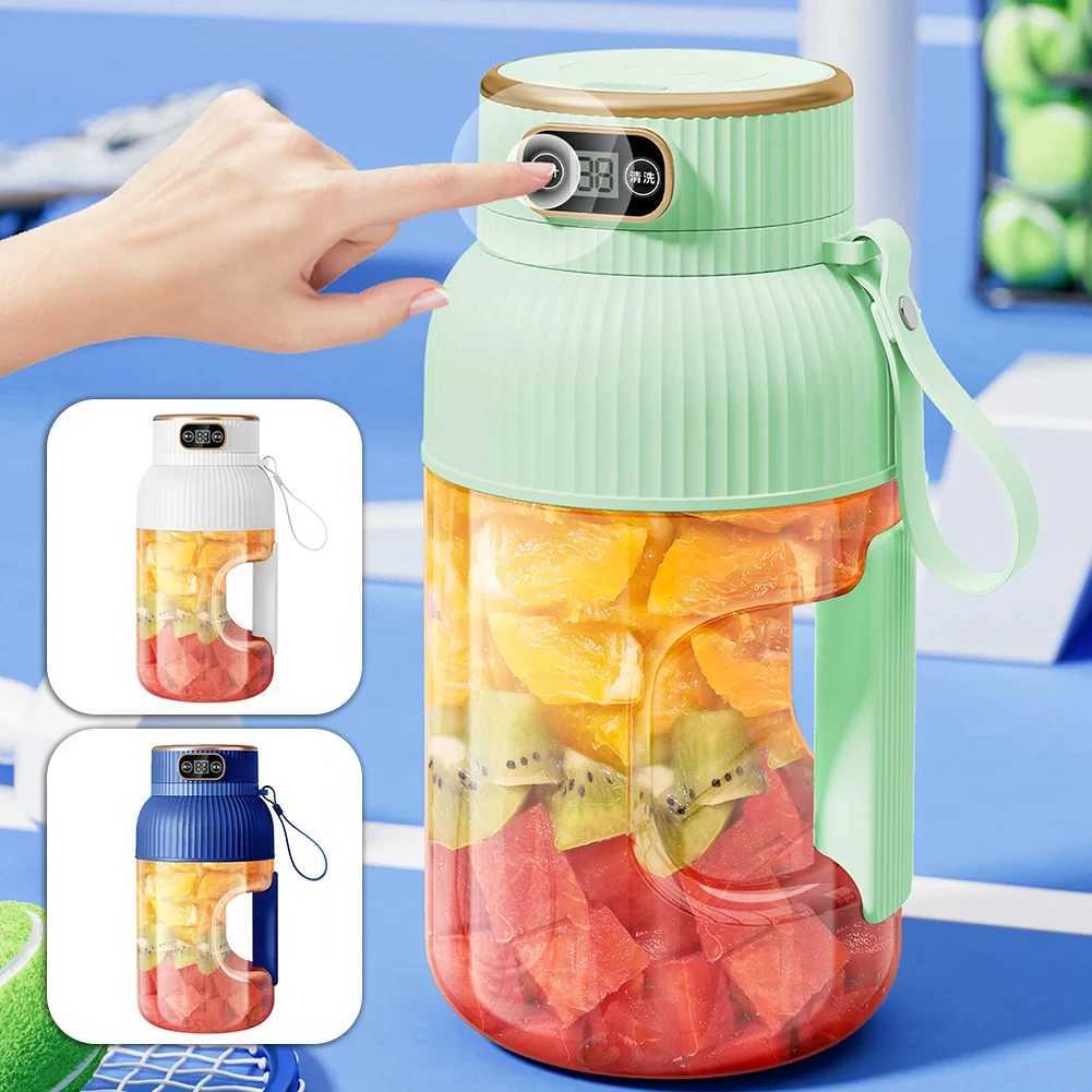 Fruit Juicer Cup Portable Electric Fruit Mixer Stirrng Cup Large Capacity Smoothie Quick Making Bottle Suitable Juice Production C251113