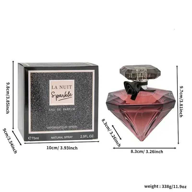 75ML Original Women Perfume Cologne Frangrance Body Mist Girl Perfumes Diamond Sexy Lasting Fruit Fragrance Brume GiftT251113