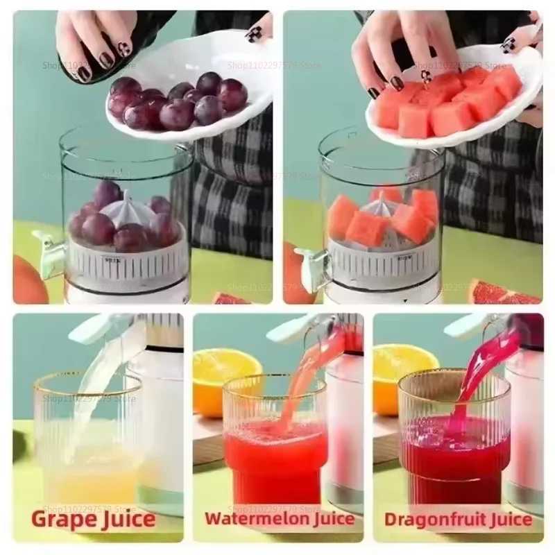 74V Portable Electric Juicer USB Rechargeable Fruit Blender For Orange Lemon Juicing Household Personal Juice Squeezer Mixer C251113