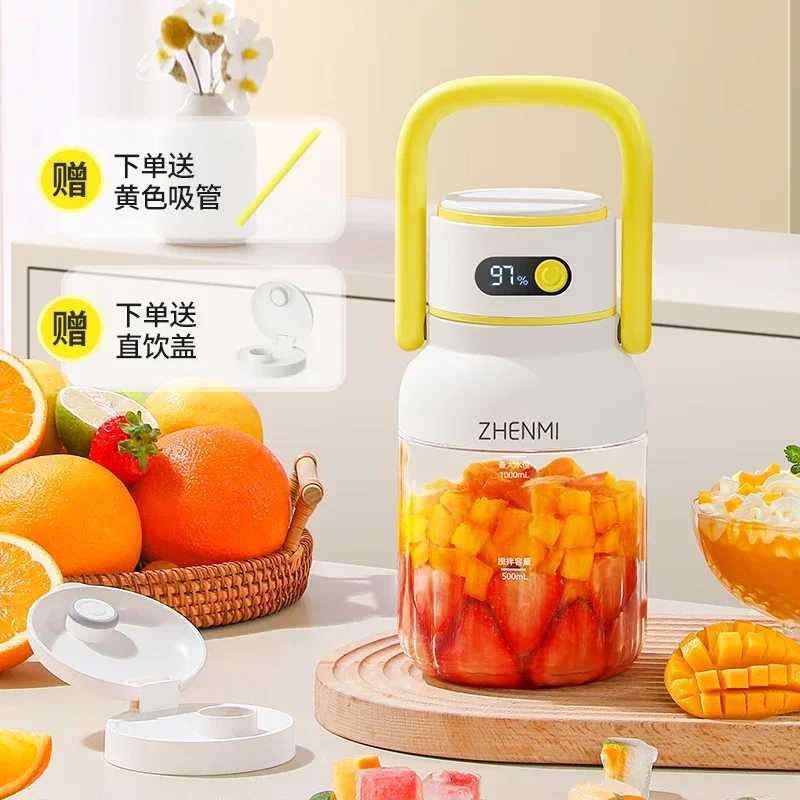 USB Zhenmi Juicer Cup Portable Mini Juicer for Healthy Living Wireless Charging Juice Maker with Multi-Function DD C251113
