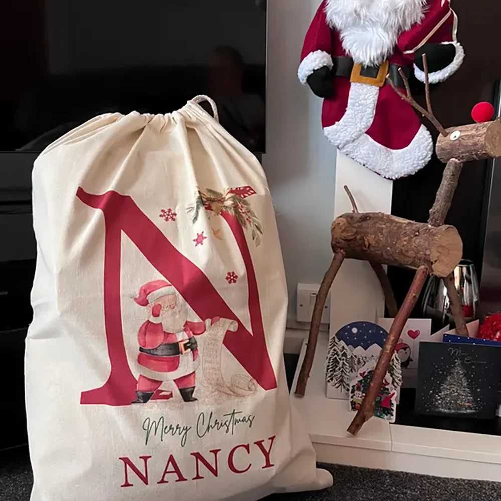 Personalised Large Santa Claus Filling Bag Christmas Party Idea Gift Winter Holiday Home Atmosphere Accessory New Year AdornmentM251113