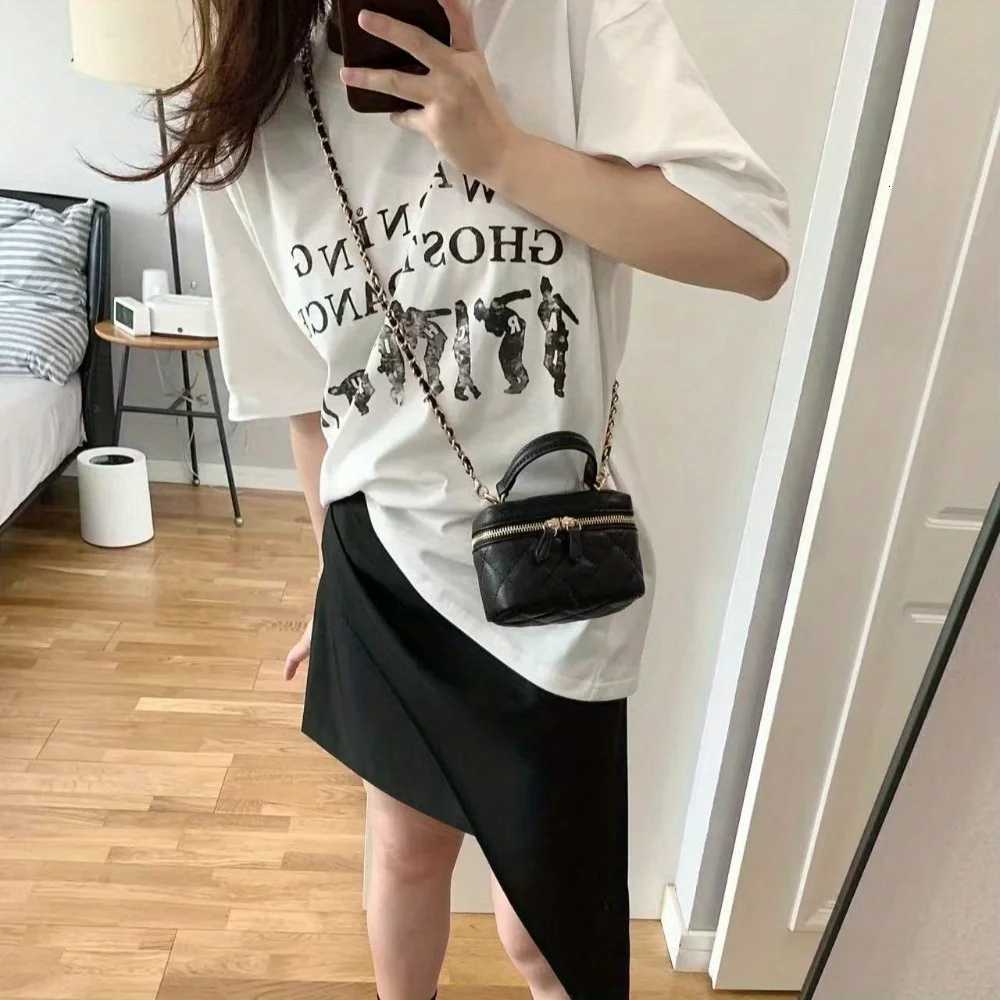 Premium mini diamond chain small fragrant wind bag Womens new fashion texture niche shoulder messenger bagW251112