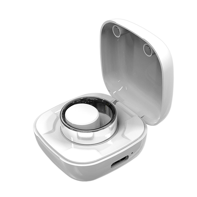 Wireless Smart Fitness Tracker Ring Health Monitoring Ring Real-Time Tracking Step Counter smart ring Health Tech Compatible Apps