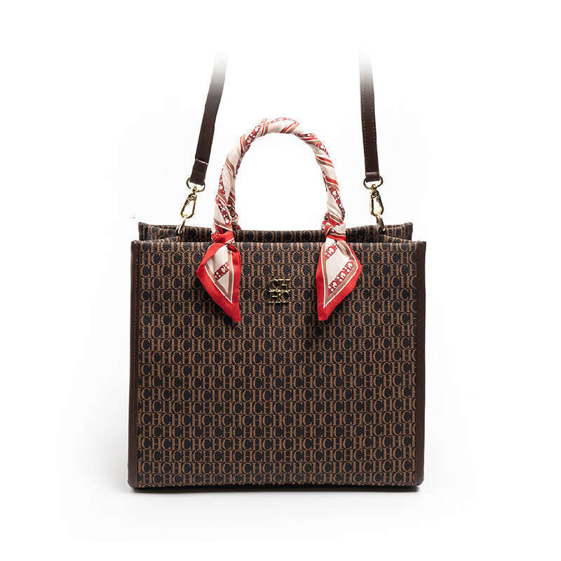 CHHC New Popular Large Capacity Tote Handbag Versatile Commuter Shoulder Bag