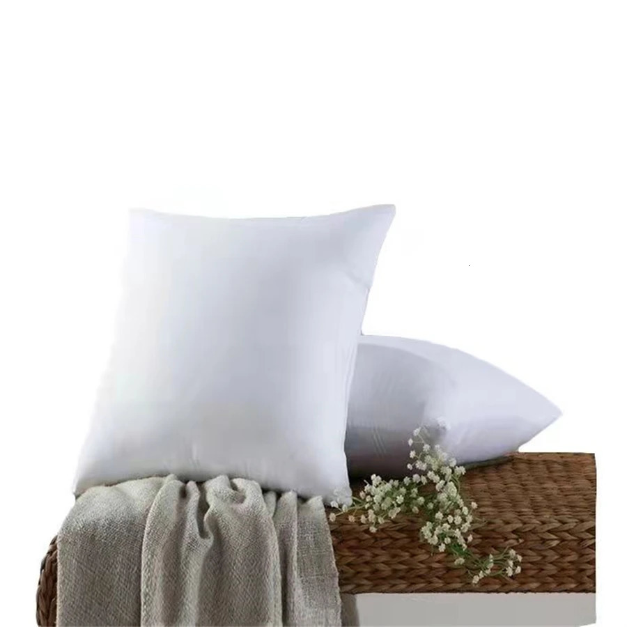 Classic 45x45cm Solid Color Cushion Core Soft Head Pillow Inner PP Cotton Filling Funny Health Care Customized Filler 251103