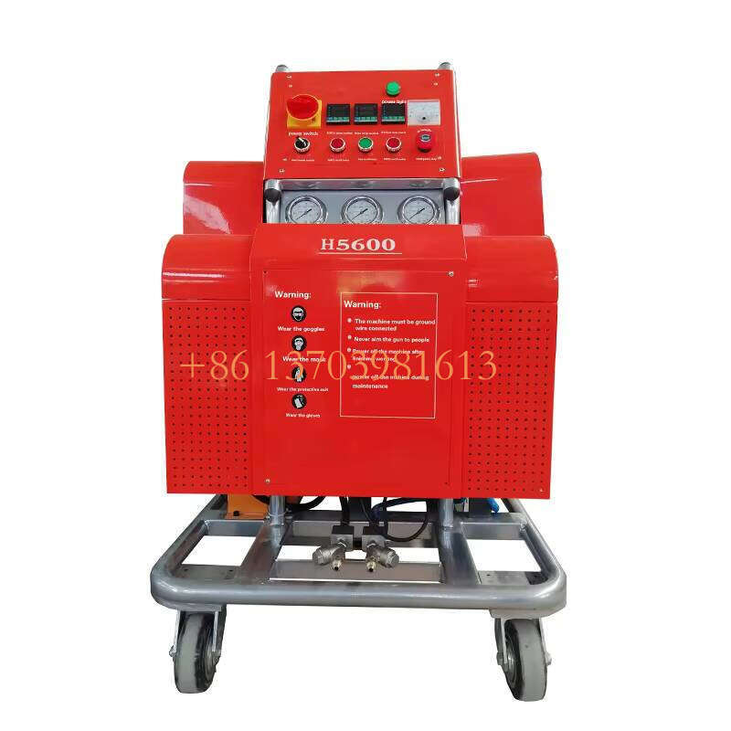 External Wall Insulation Heating Power 9.5KW Pu Polyurethane Foam Spray Machine