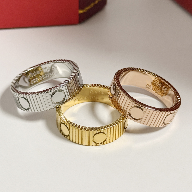 2025 New Designer Ring with Full Steel Bangles with Gift Box fashion style