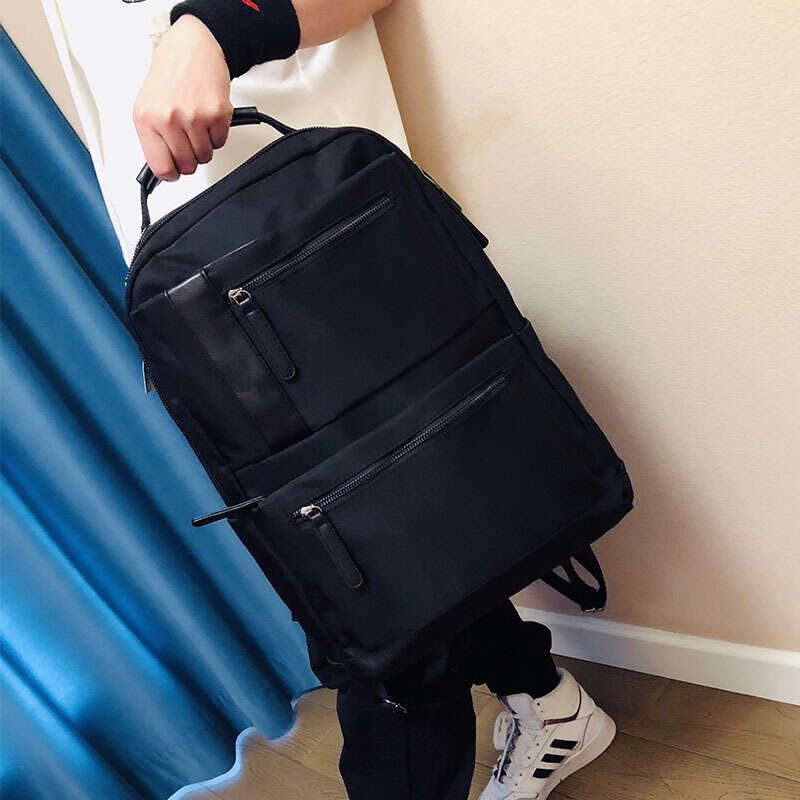 Backpack for men, large capacity 14 inch computer new fashionable and trendy travel bag, casual men's backpack