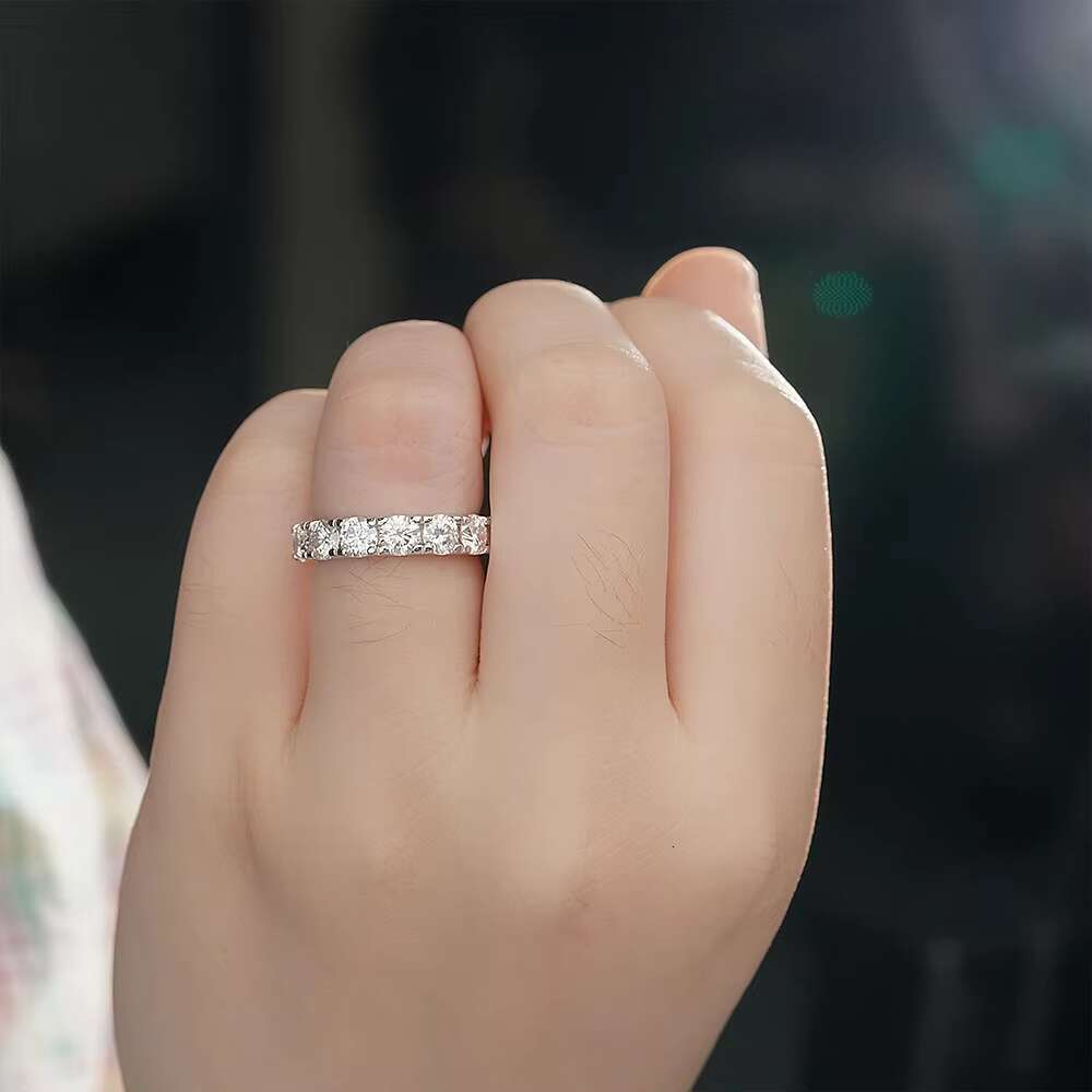 18k Gold Lab Diamond Ring 2*2mm Asscher Cut Lab Grown Diamond White Rose Yellow Gold US6 Ring Diamond Jewelry
