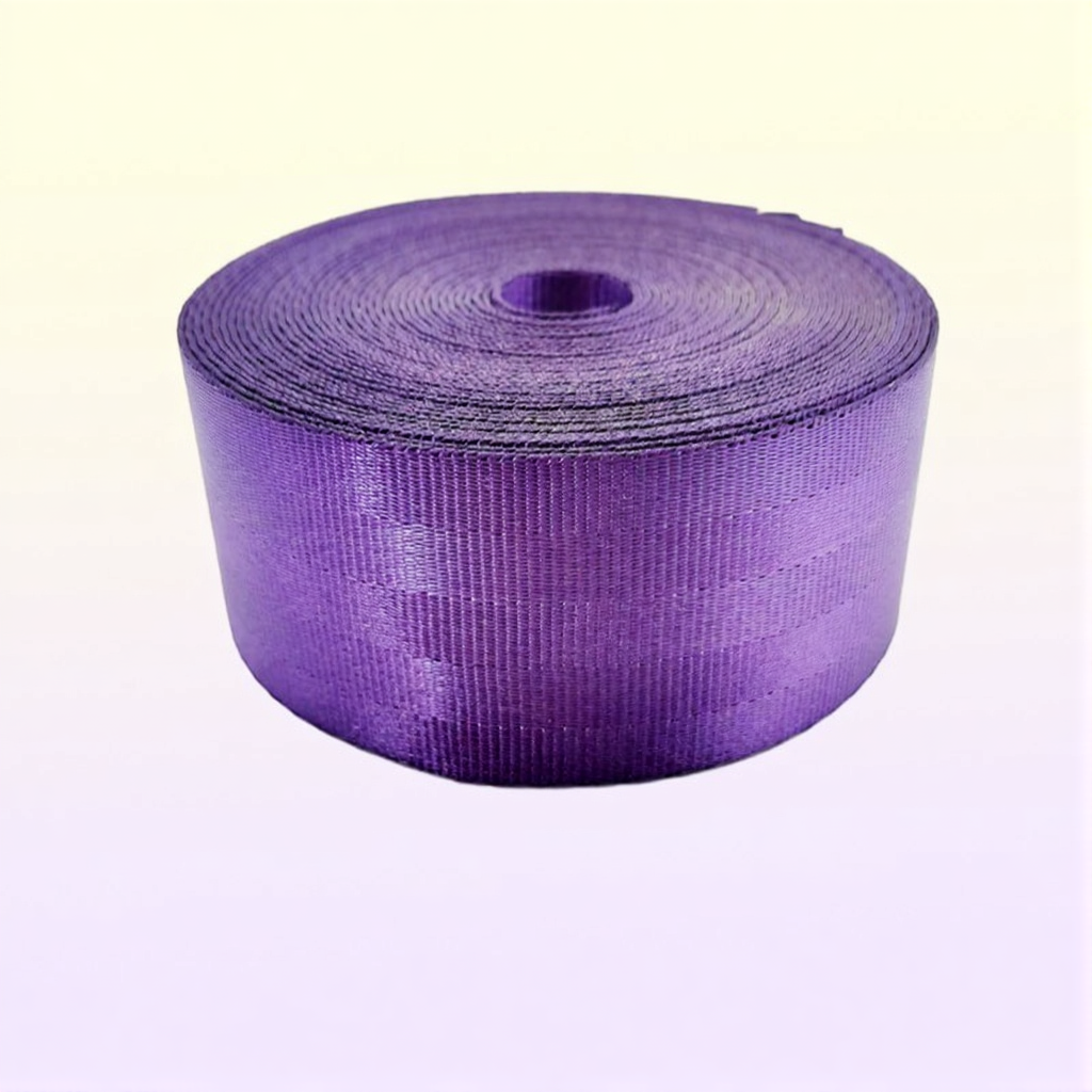 Auto Purple 191 Meters Strengthen Seat Belt Webbing Fabric Racing Car Modified Safety Belts Harness Straps Standard Certified web
