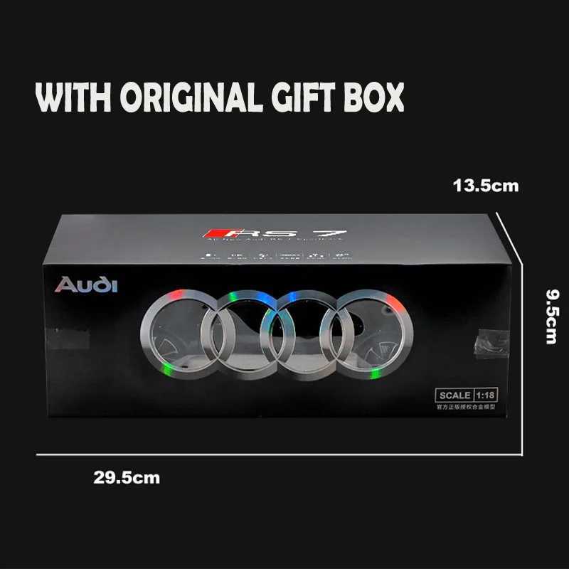 Simulation 118 AUDI RS7 Sportback Alloy Car Model Children Toy Vehicle Collectibles Miniature Voiture Home Decor Birthday Gift C251112