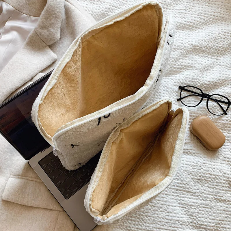 Cute bow Laptop Sleeve Cover Bag 11 13 13.3 13.6 14 Inch Carrying Case Bags For Ipad Asus HP 250407