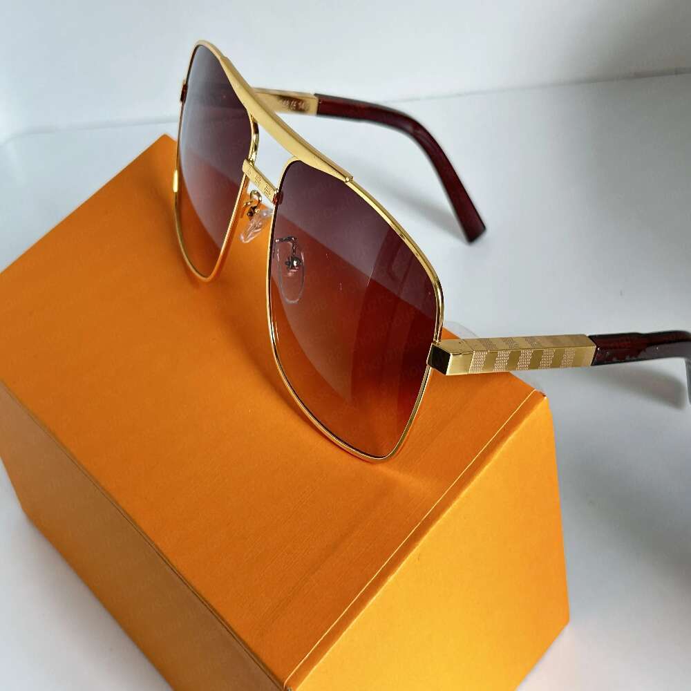 2026Luxury Stylish Outdoor Accessory Popularity Series Metal Square Glasses for Males Category Code 0259 400 Index Lens