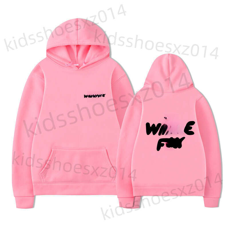 White Fox Coat White Foxset Hoodie Hooded Sweatshirt New Printed Supporter Hoodie Same Style Fleecelined Sweatshirt Unisex Jacket Kids Clothes Size S-xxxl