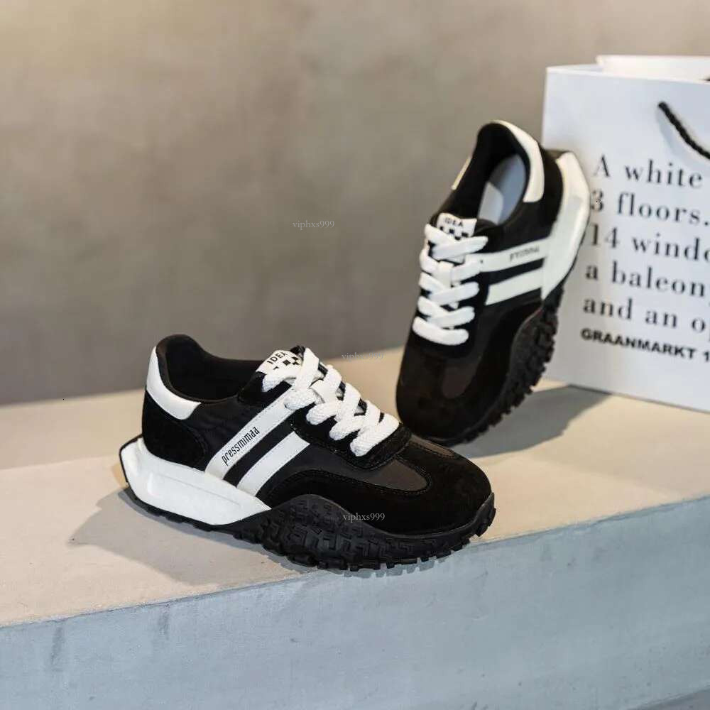 New Free Shipping Designer Shoes Forrest Gump Women's 2025 European Genuine Leather Sports And Casual Versatile Thick Sole Dad Shoes Instagram Tr