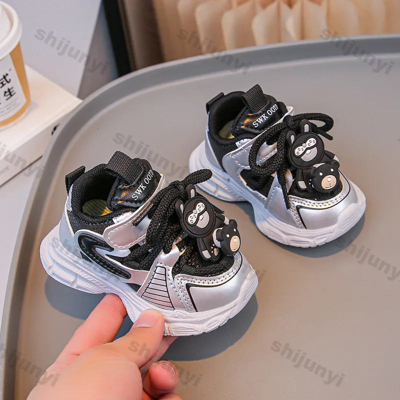 Children Sports Kids Spring Soft Bottom Breathable Sneakers Tennis Baby Casual Flats Running Shoes Footwear H260130