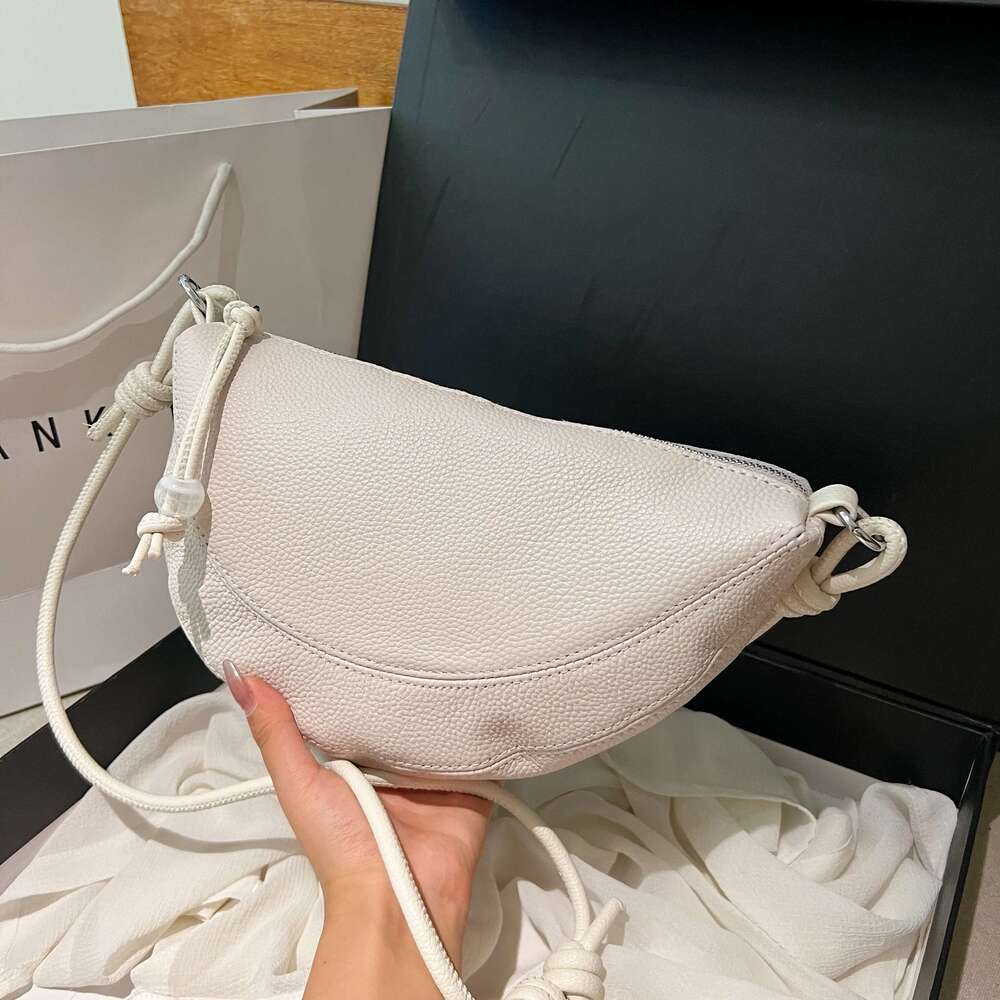 New Genuine Leather Women's Handbag Solid Color Simple Female Shoulder Bag Wallet Fashion Trend Women Saddle Bags Sac A Main