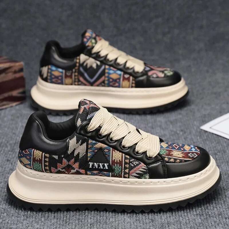 2025 New Outdoor Leather Platform Tennis, Running, Hiking, Skateboarding Designer Fashion Sports Shoes