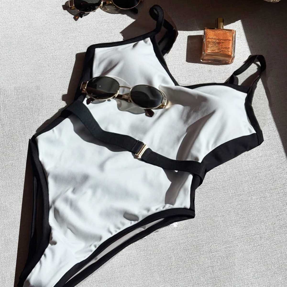 Sexy Women One Piece Swimsuit Female Swimwear 2025 Monokini Swimming Suit Bathing Suit High Waist Biquini Push Up BeachwearW251113