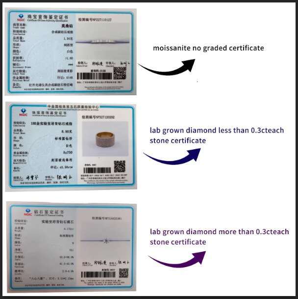 0.33ct 3x5mm Baguette Cut CVD HPHT Lab Grown Engagement Ring EF Color VVS1 Solid Real 14K White Gold Band for Women Lady