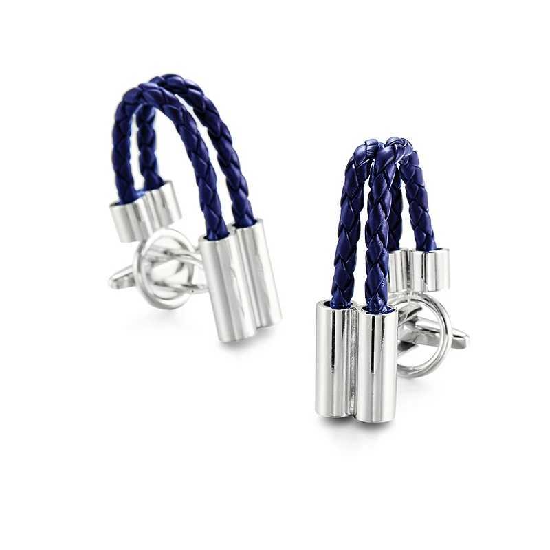 Classic mens French shirt cufflinks high-end rope freedom octopus flag cufflinks business set accessories jewelry giftsT250412