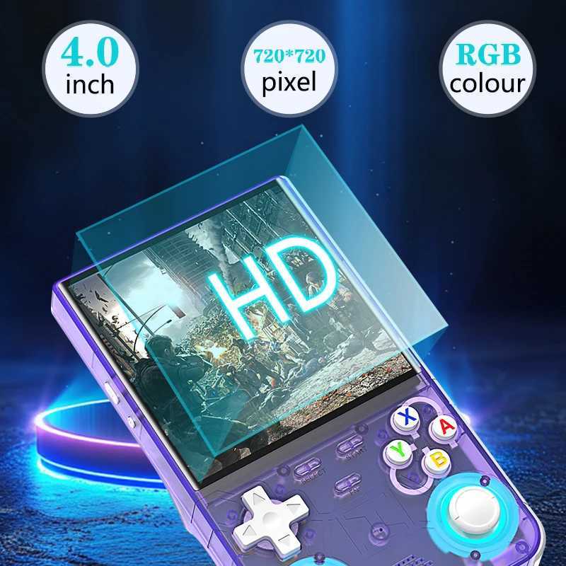 New Arrival R36 Ultra Game Console 64G 128G 40inch I Screen for Adult Kids Game Player Handheld Video Game Consoles PortableW251113