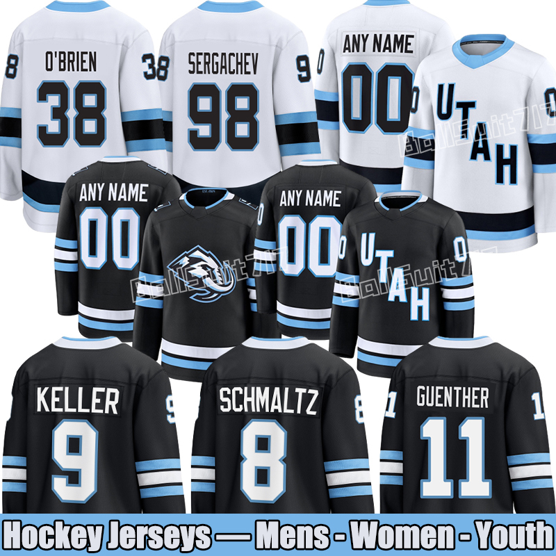 Season utah hockey club Hockey Jersey Clayton Keller Cooley Schmaltz Guenther Barrett Hayton Sergachev Ingram Kesselring Lawson Crouse Tij Iginla jerseys